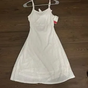 white wool dress Stephanie Wool Nightdress Beige